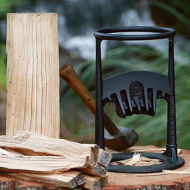 Abridor de leña manual portátil para cortar madera fácilmente