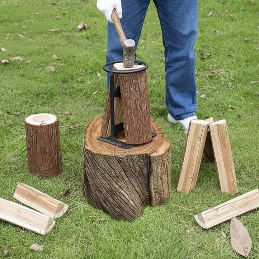 Abridor de leña manual portátil para cortar madera fácilmente