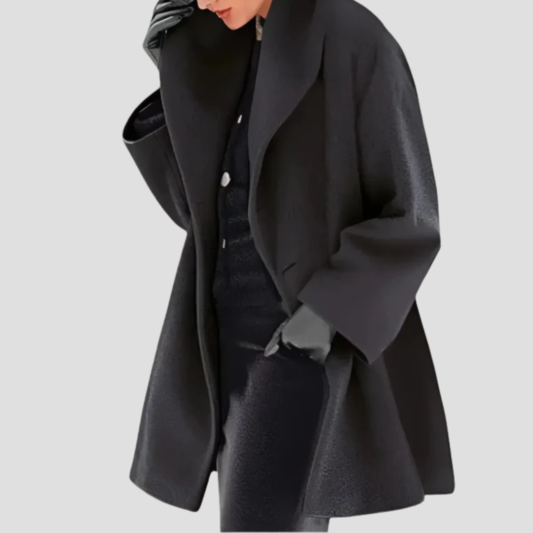 Abrigo con capucha: cálido y elegante para invierno
