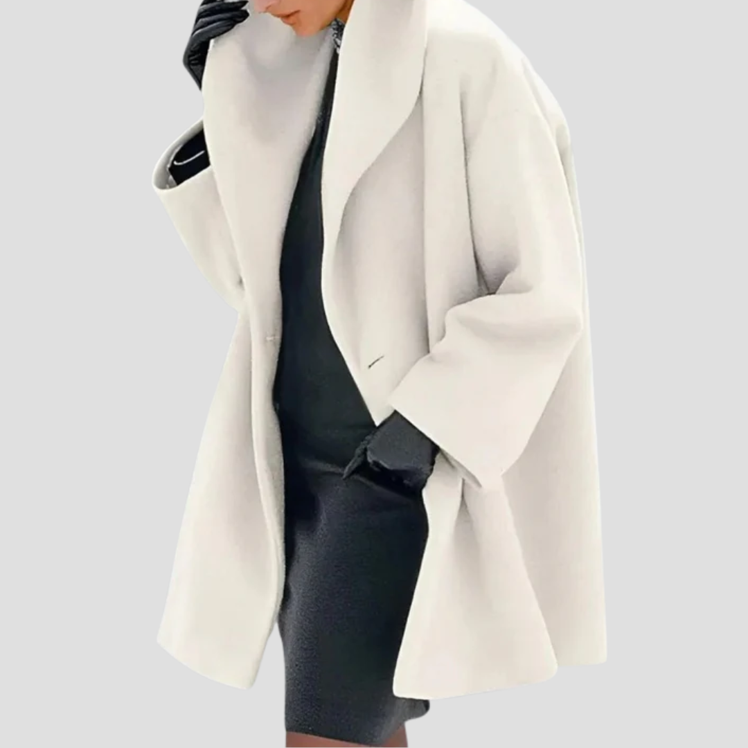 Abrigo con capucha: cálido y elegante para invierno