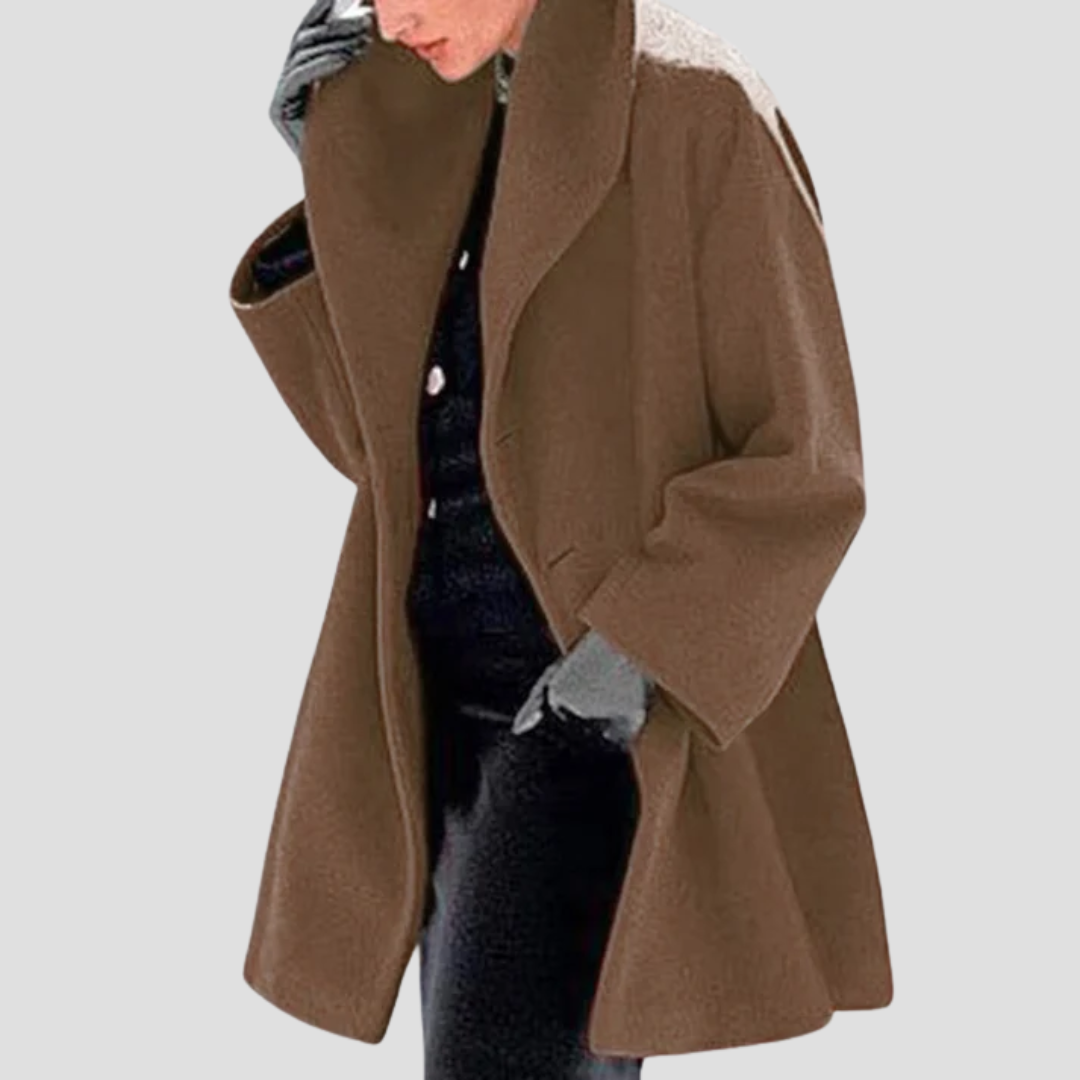 Abrigo con capucha: cálido y elegante para invierno