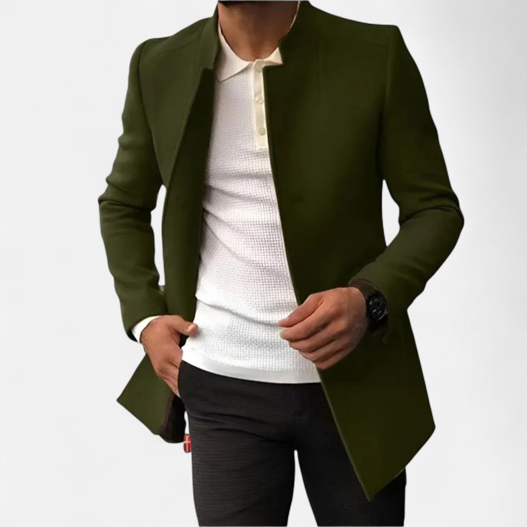 Abrigo de lana para hombre - Elegancia atemporal