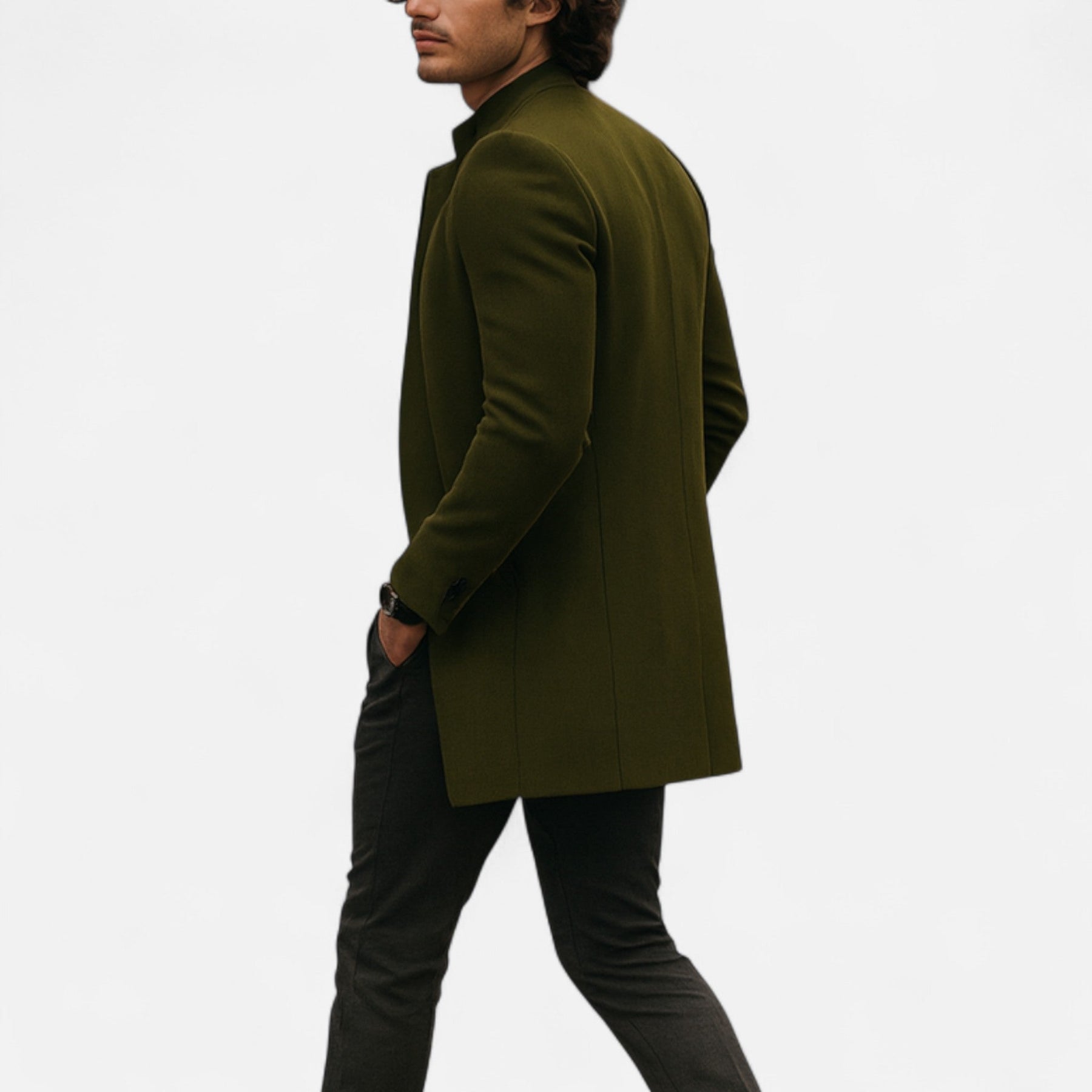 Abrigo de lana para hombre - Elegancia atemporal