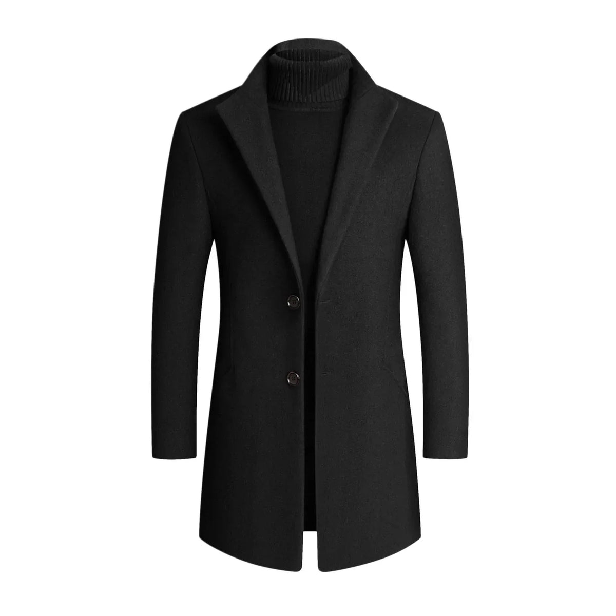 Abrigo formal de hombre corte slim fit