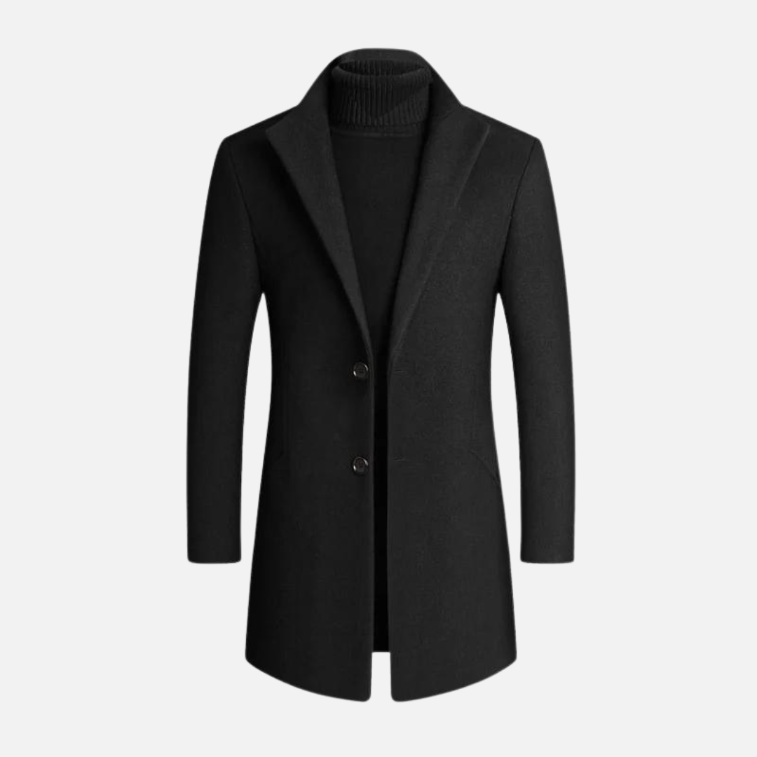 Abrigo formal de hombre corte slim fit