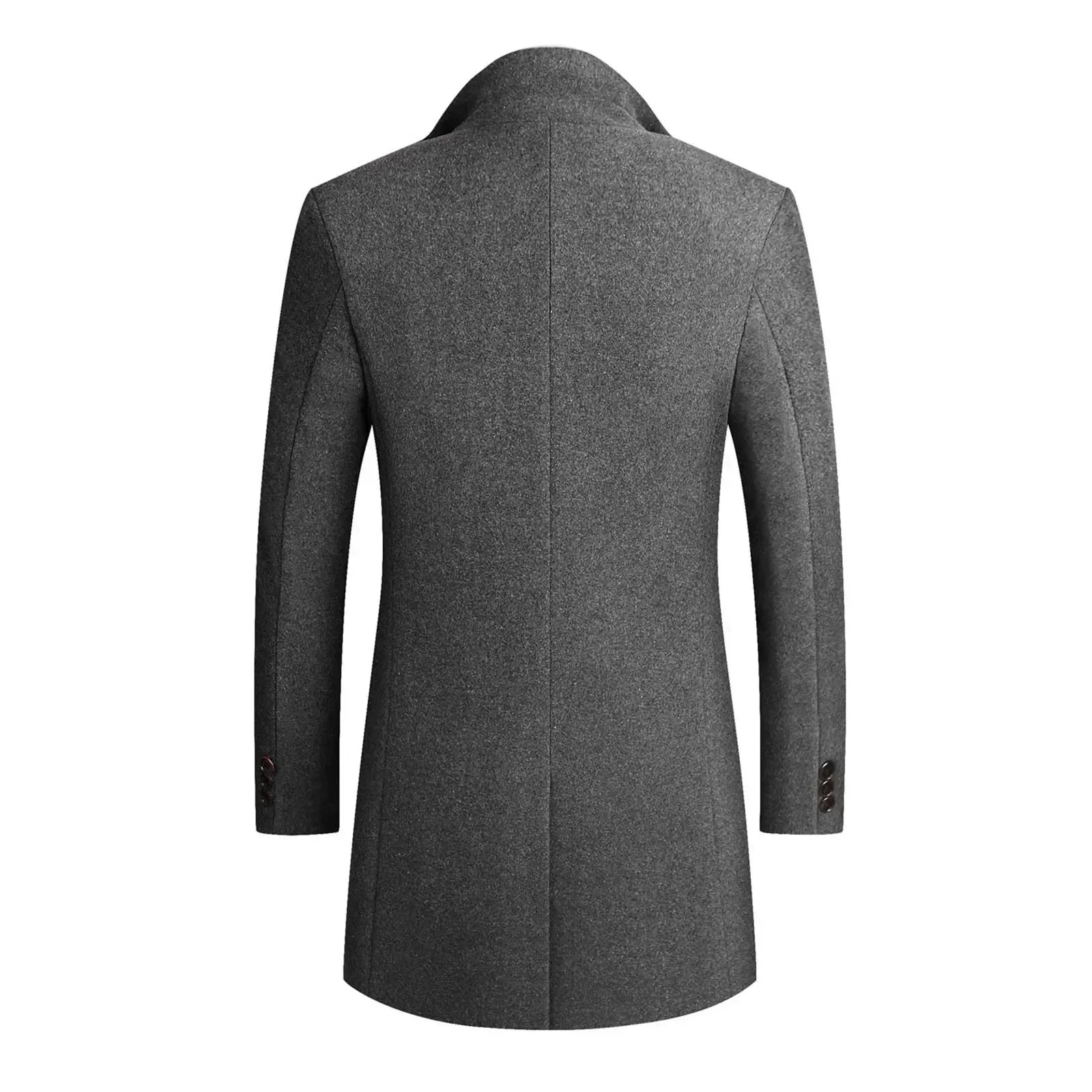 Abrigo formal de hombre corte slim fit
