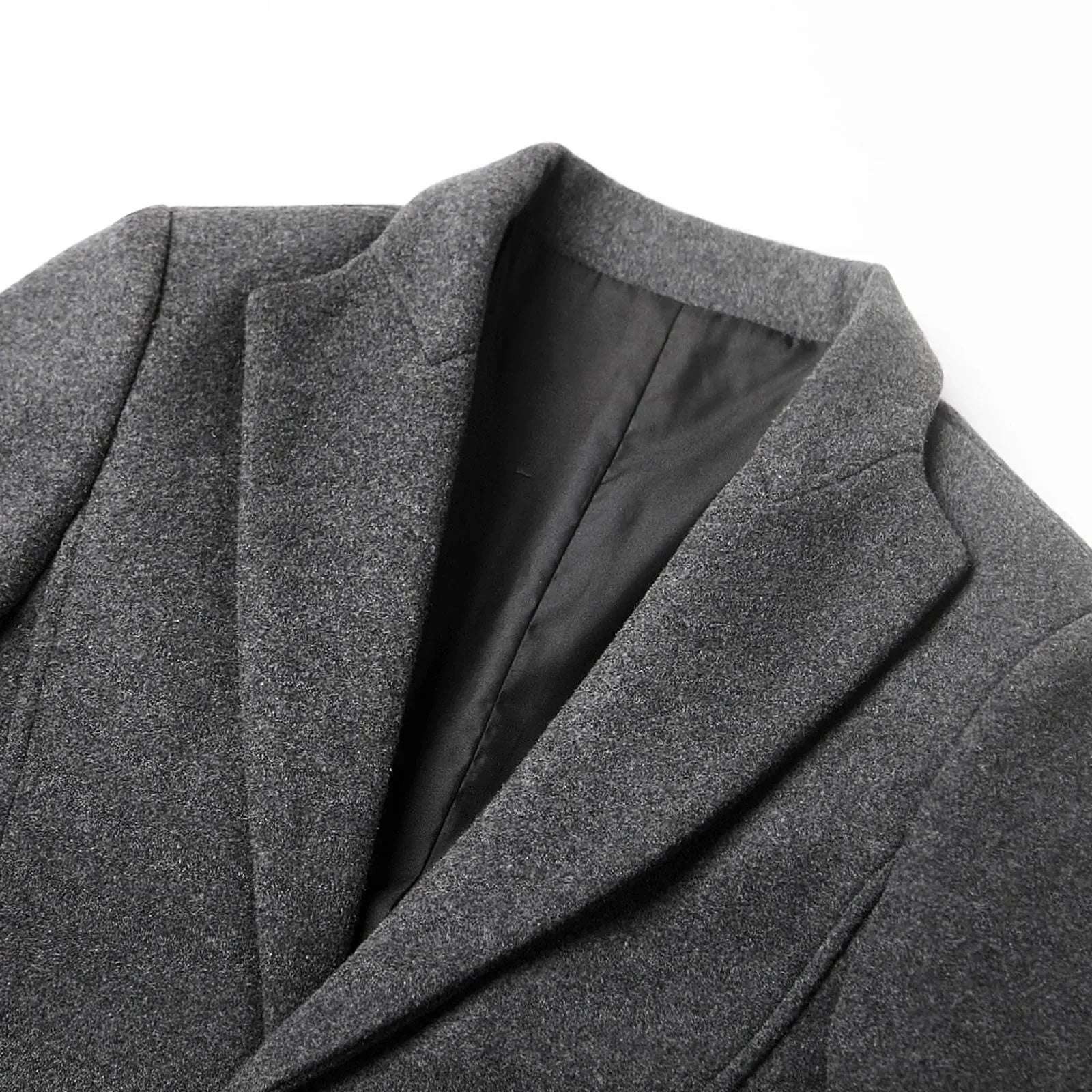 Abrigo formal de hombre corte slim fit