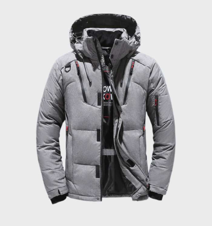 Abrigo parka de invierno de gran grosor, impermeable y resistente al viento