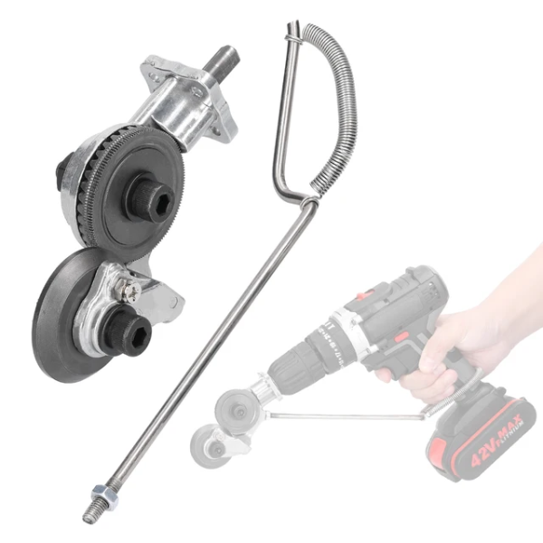 Adaptador de corte de metal para taladro