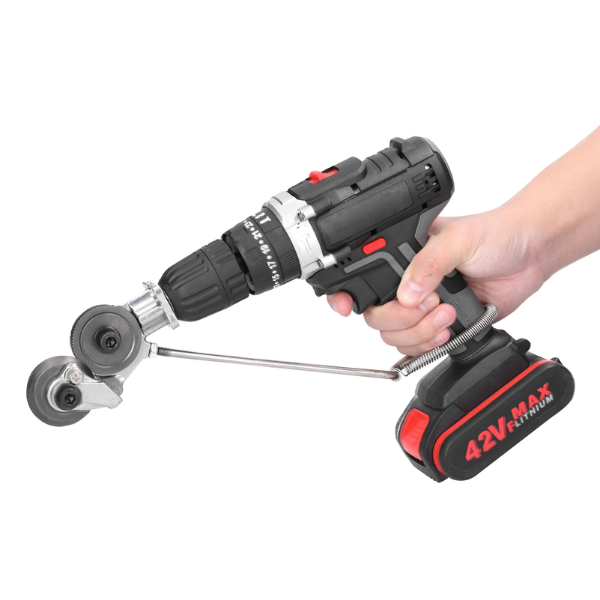 Adaptador de corte de metal para taladro