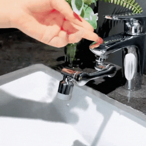 Adaptador de grifo giratorio a 1080°