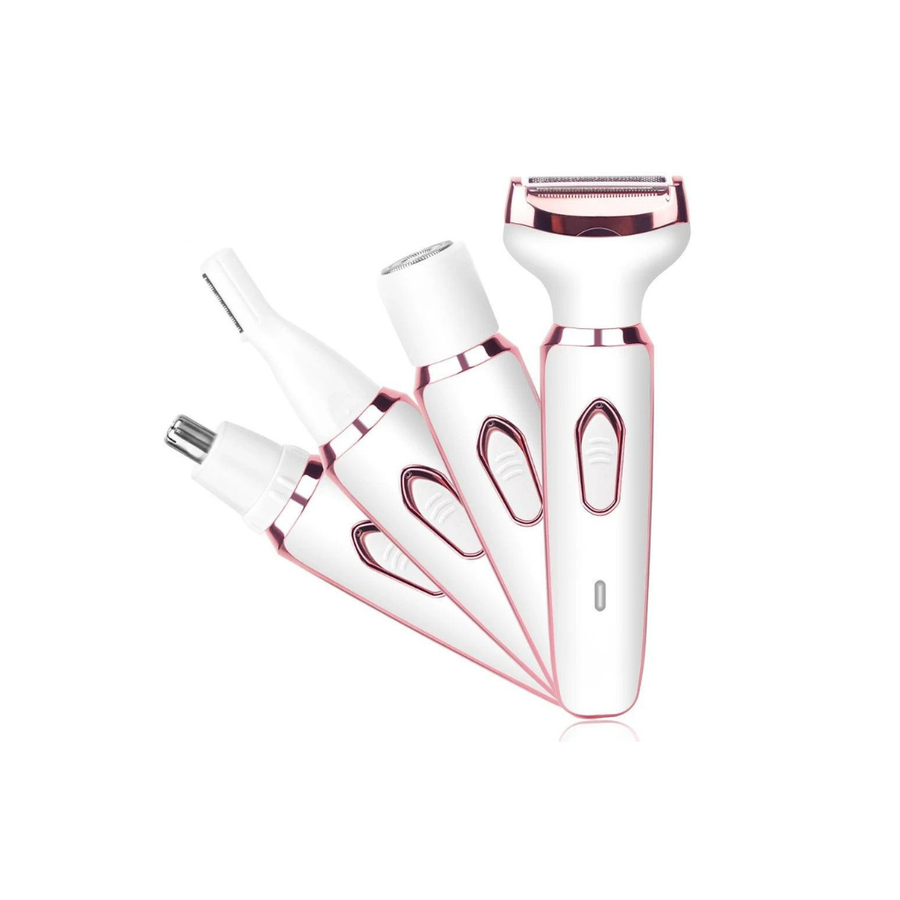 Afeitadora eléctrica para mujer 4 en 1