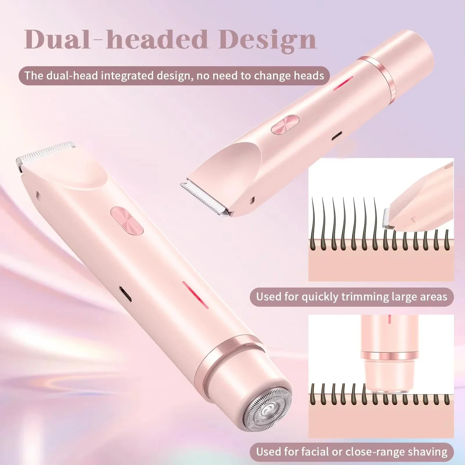 Afeitadora eléctrica para mujer resistente al agua