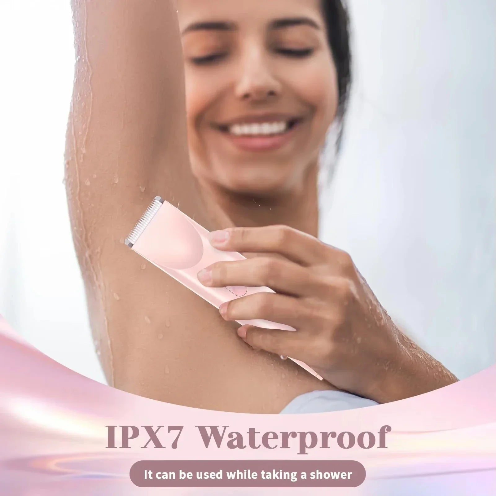 Afeitadora eléctrica para mujer resistente al agua