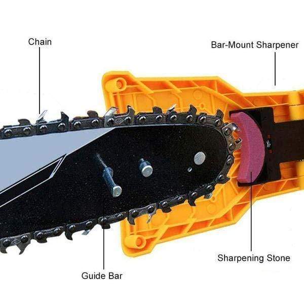 Afilador compacto: afilador compacto, rápido y de alta calidad para dientes de motosierra