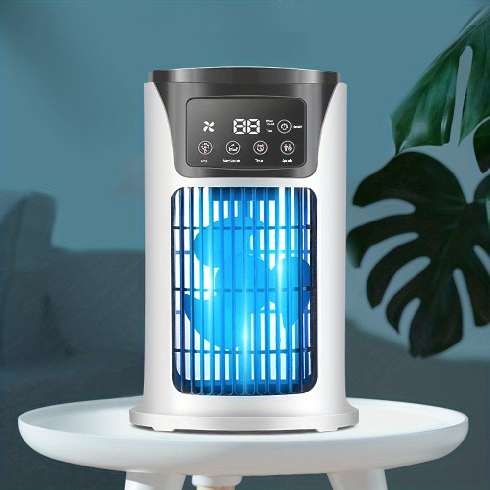 Aire acondicionado portátil y humidificador