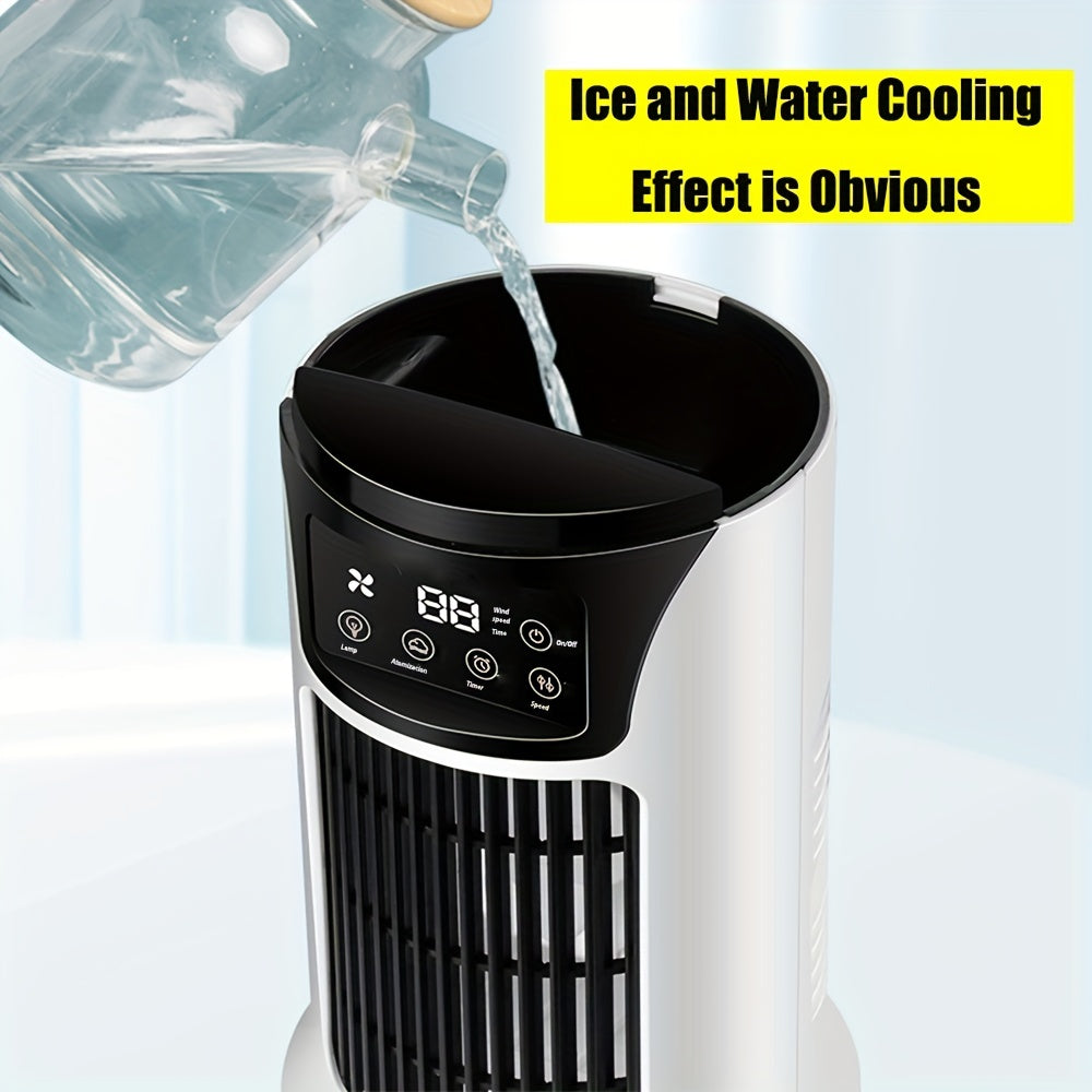 Aire acondicionado portátil y humidificador