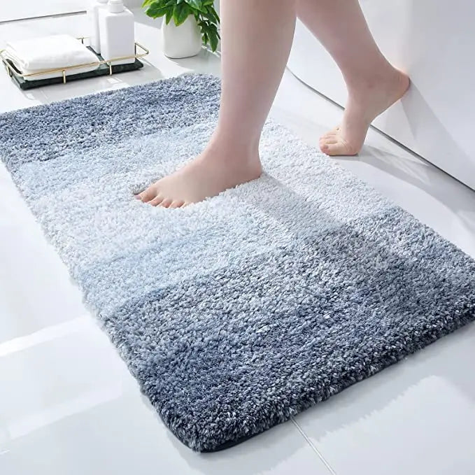Alfombra de baño antideslizante de secado rápido