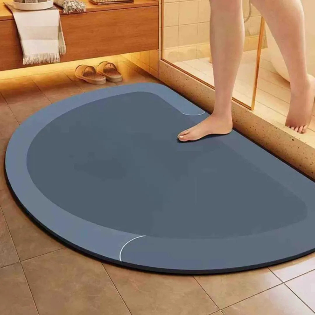 Alfombra de baño – Confort de secado rápido y antideslizante