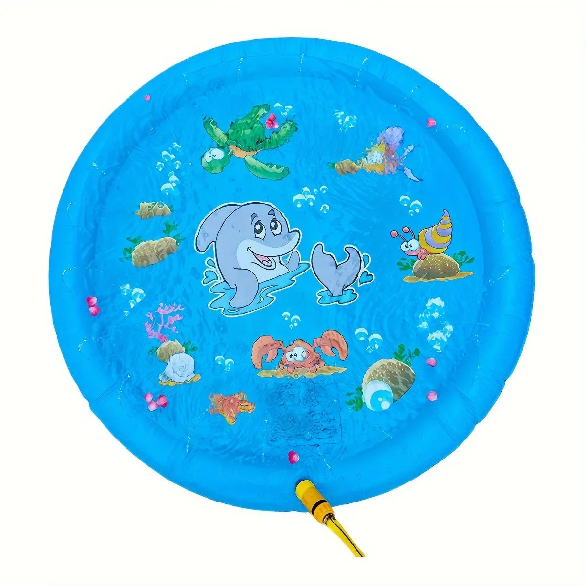 Alfombra de juego con aspersor de agua para exteriores para niños