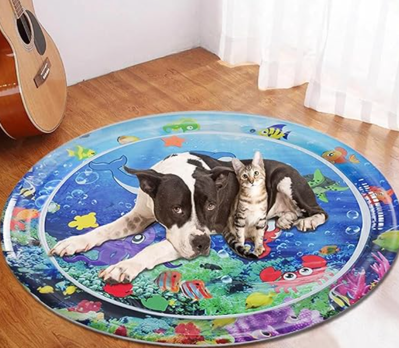 Alfombra de juego duradera para diversión infinita para su gato