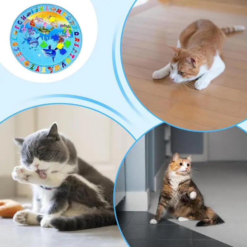 Alfombra de juego duradera para diversión infinita para su gato
