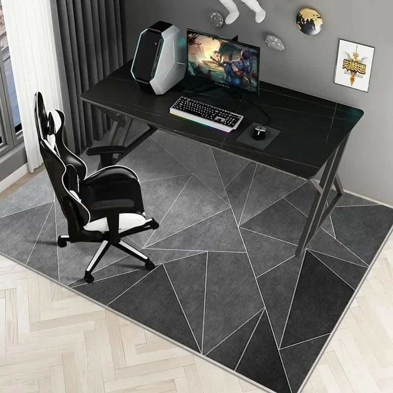Alfombra para silla de oficina lavable – Protector de alfombra para suelos duros