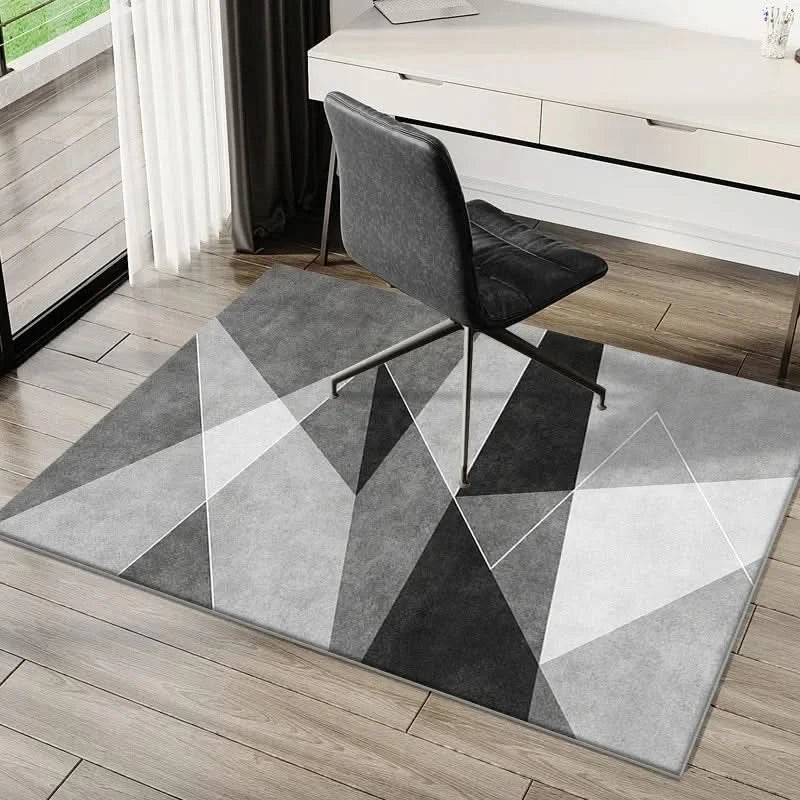 Alfombra para silla de oficina lavable – Protector de alfombra para suelos duros