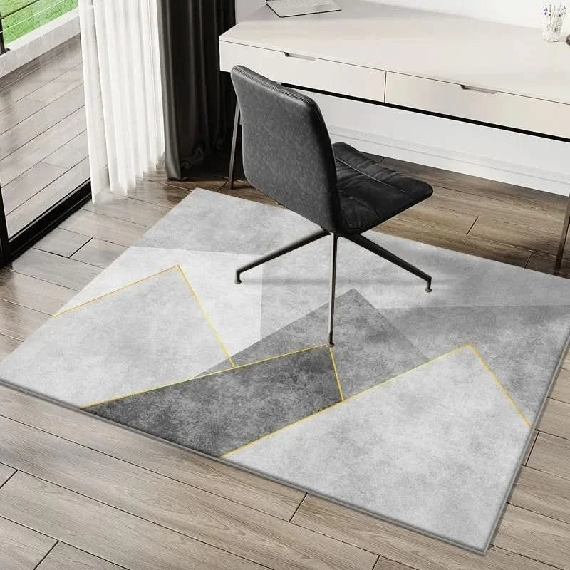 Alfombra para silla de oficina lavable – Protector de alfombra para suelos duros