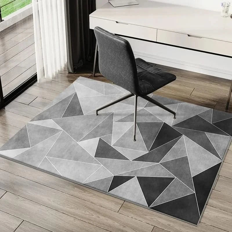 Alfombra para silla de oficina lavable – Protector de alfombra para suelos duros