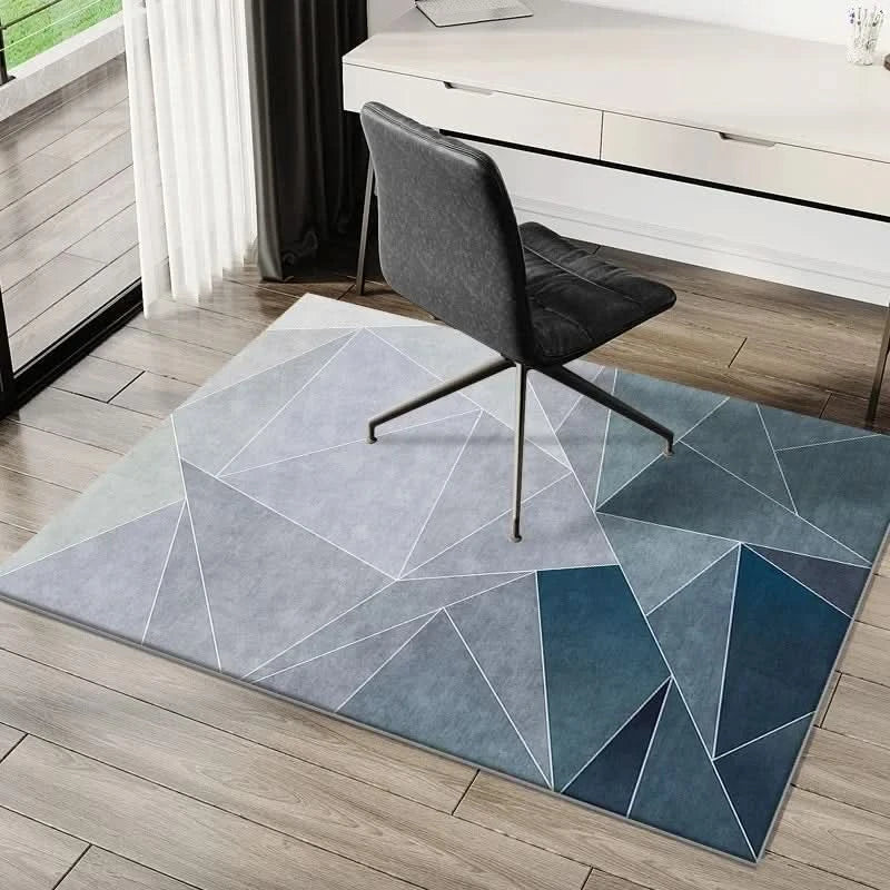 Alfombra para silla de oficina lavable – Protector de alfombra para suelos duros
