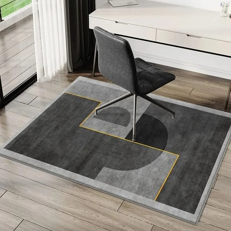 Alfombra para silla de oficina lavable – Protector de alfombra para suelos duros