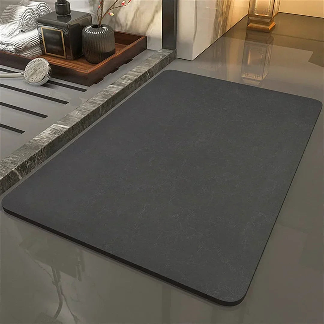 Alfombrilla de baño de tierra de diatomeas