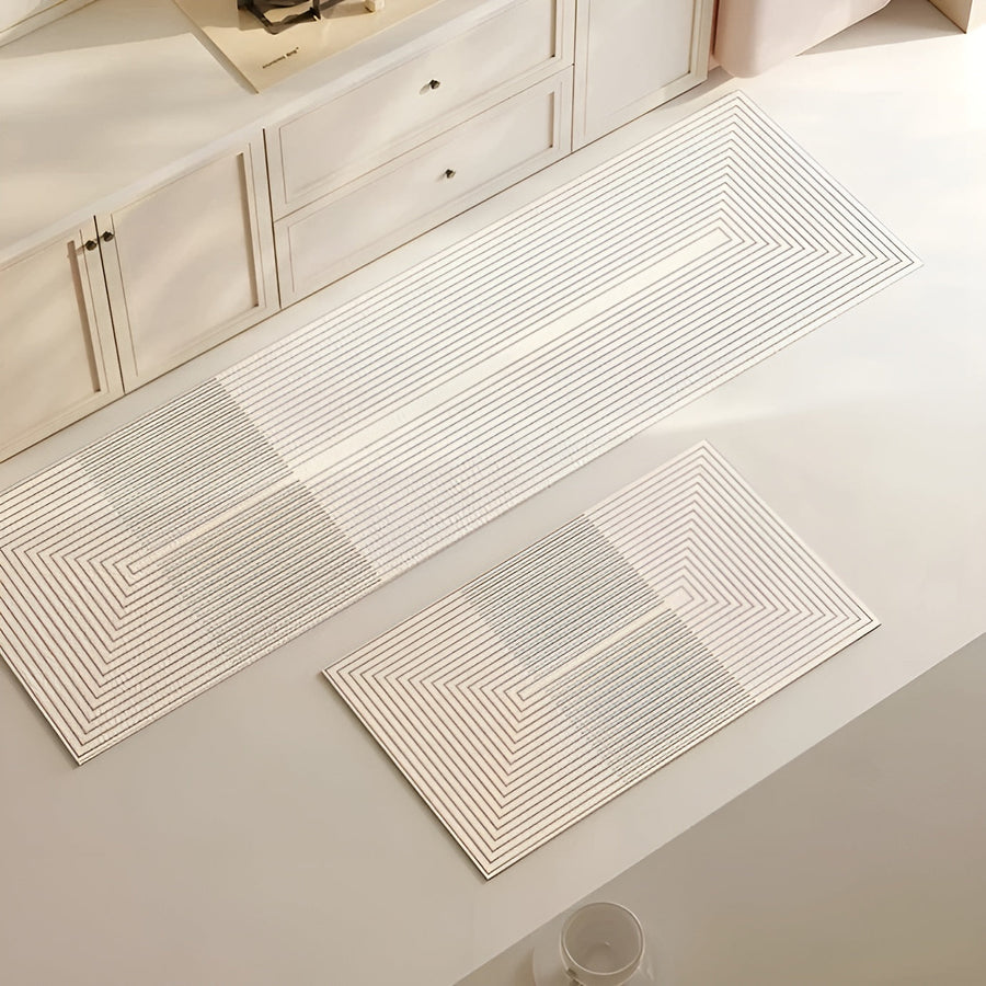Alfombrilla de baño de tierra de diatomeas: extremadamente absorbente, antideslizante y suave