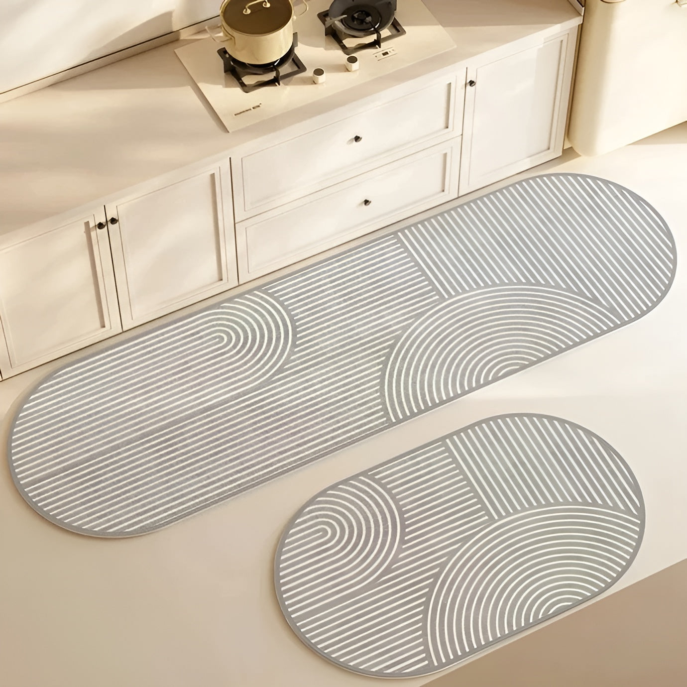 Alfombrilla de baño de tierra de diatomeas: extremadamente absorbente, antideslizante y suave