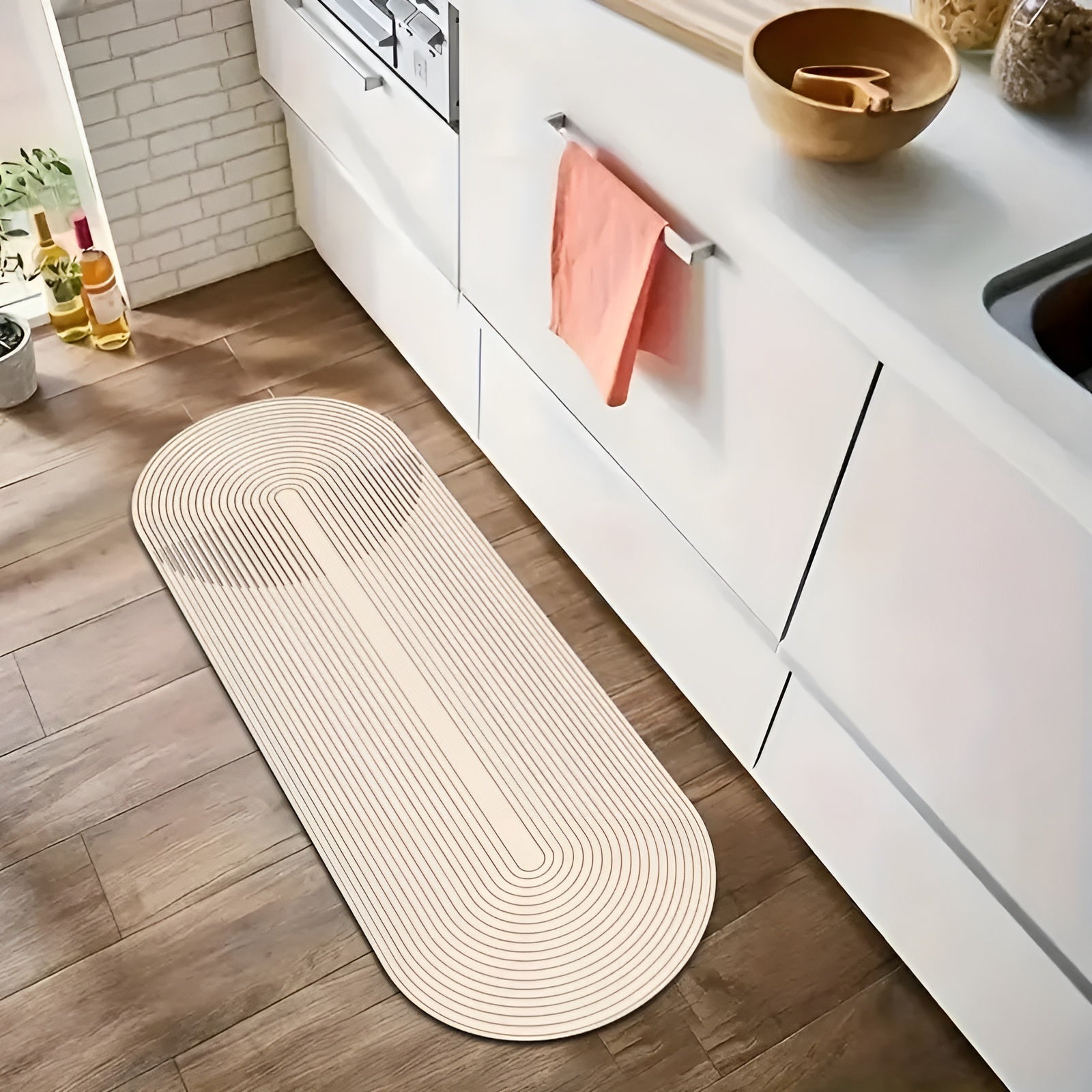 Alfombrilla de baño de tierra de diatomeas: extremadamente absorbente, antideslizante y suave