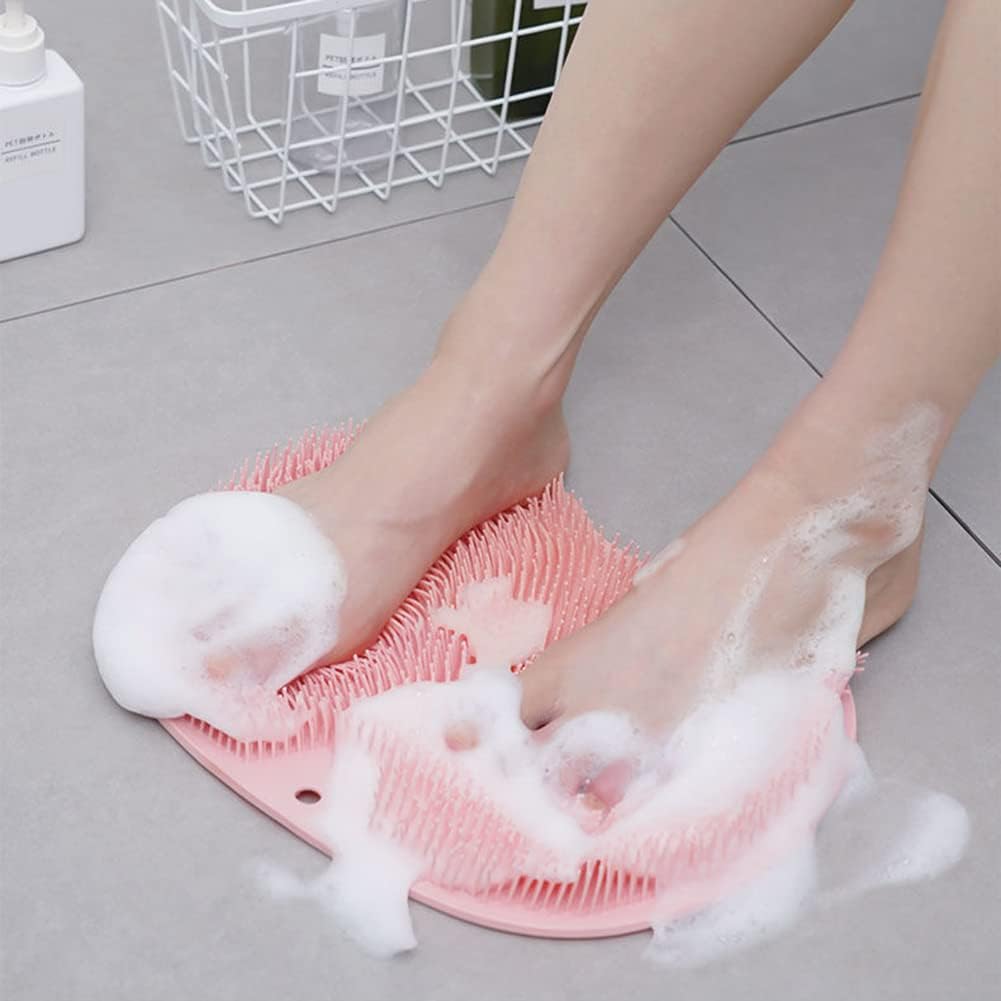 Alfombrilla exfoliante para pies y cuerpo para la ducha