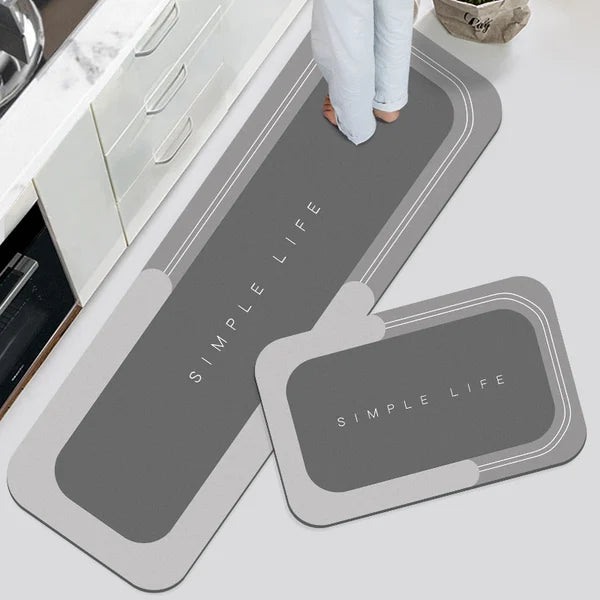 Alfombrilla para suelo - Alfombra de suelo antideslizante e impermeable