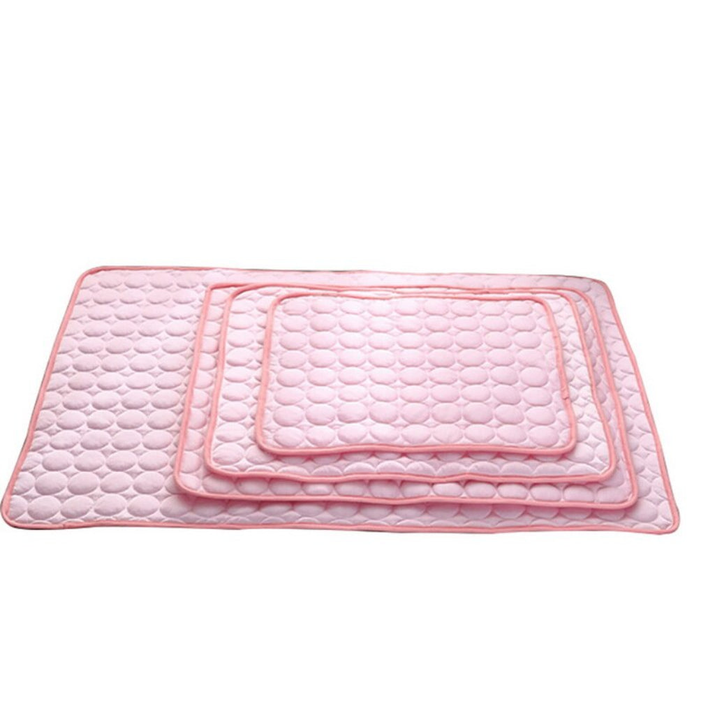 Alfombrilla refrigerante de seda de hielo de verano para mascotas (perros o gatos)