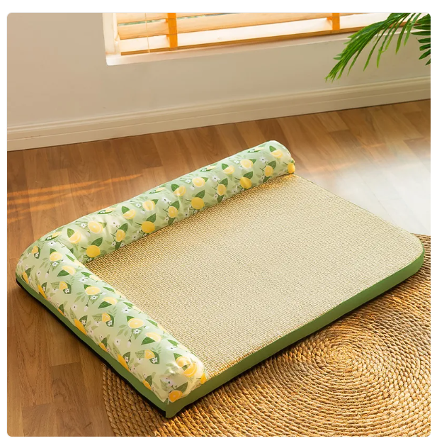 Alfombrilla refrigerante para gatos con borde elevado