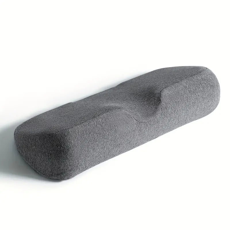 Almohada cervical anatómica de espuma viscoelástica para soporte del sueño y alivio del dolor de cuello