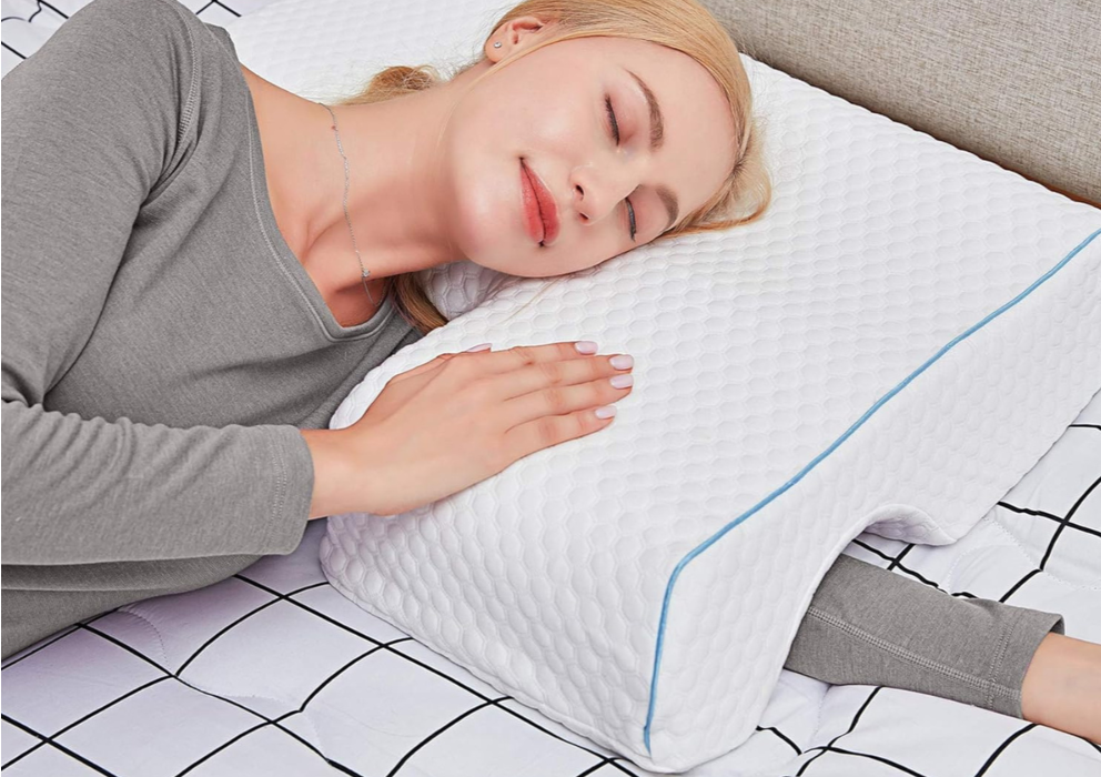 Almohada de Alivio de Hombros con Gel Inyectado para un Sueño Óptimo