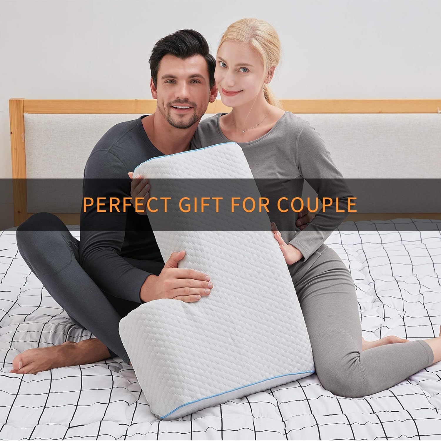 Almohada de Alivio de Hombros con Gel Inyectado para un Sueño Óptimo