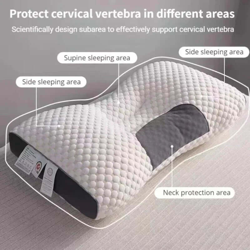 Almohada ortopédica y de masaje para la cabeza
