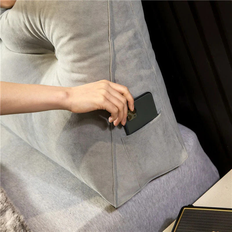 Almohada triangular ergonómica de lujo para la máxima comodidad