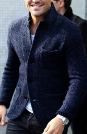 Americana casual para hombre con botones