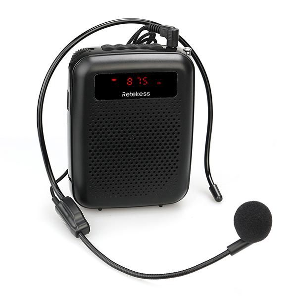Amplificador de voz portátil – Sonido nítido para enseñanza y reuniones
