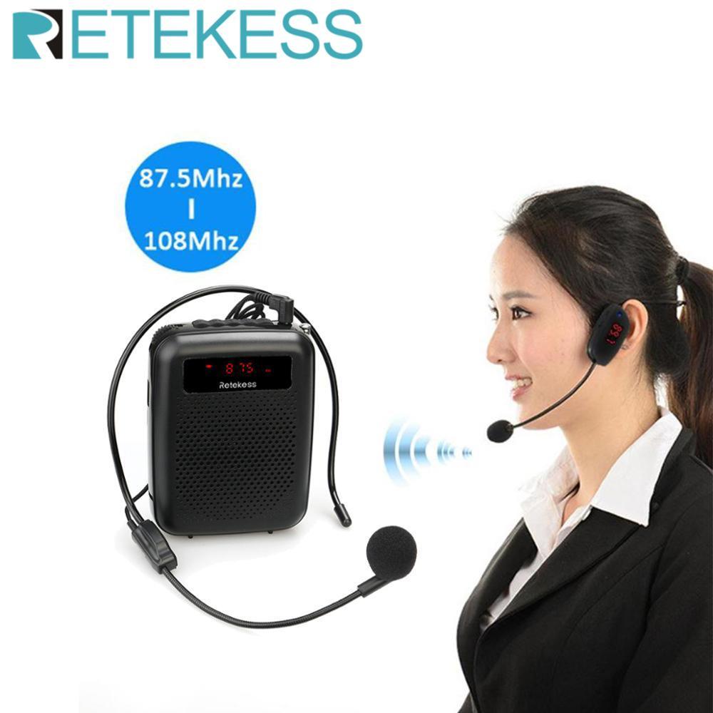 Amplificador de voz portátil – Sonido nítido para enseñanza y reuniones