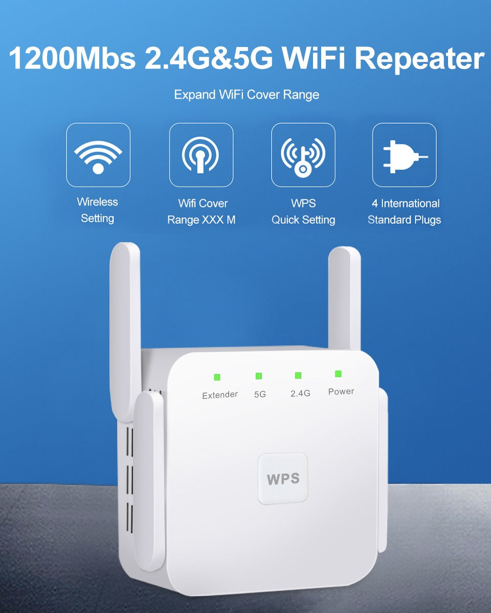 Amplificador y repetidor de Wi-Fi 5G
