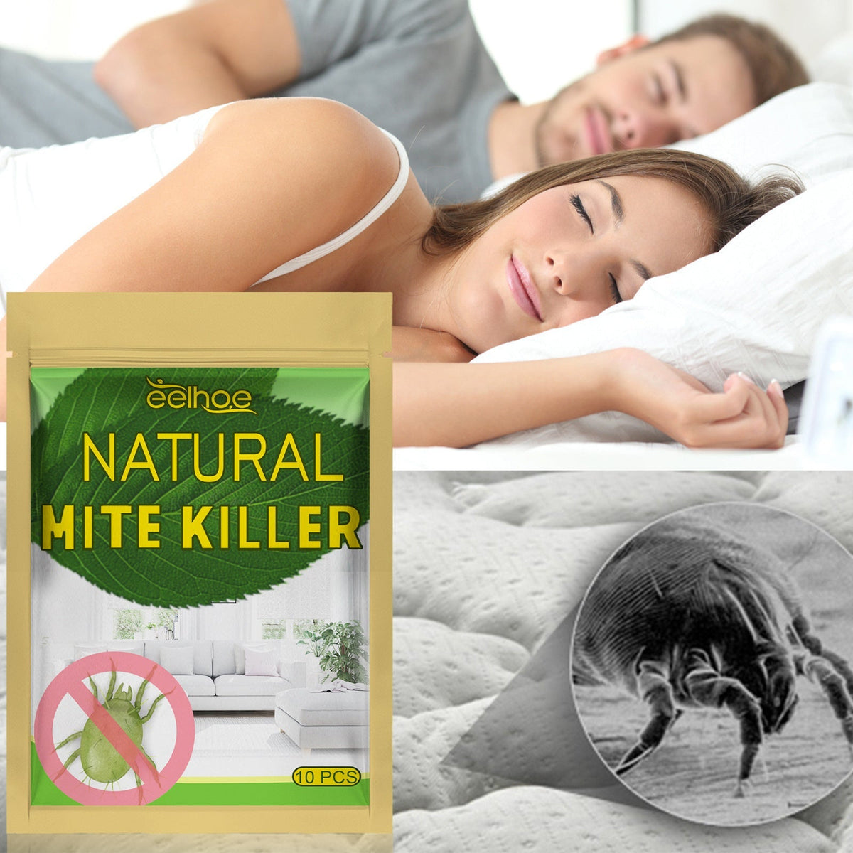 Antiácaros natural para el hogar